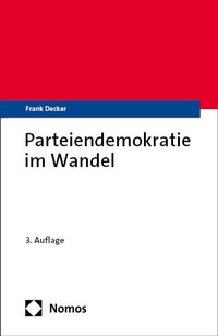 Abbildung von: Parteiendemokratie im Wandel - Nomos