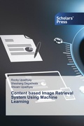 Cover: Content based Image Retrieval System Using Machine Learning - Scholars' Press