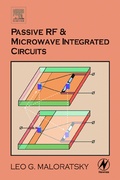 Cover: Passive RF & Microwave Integrated Circuits - Newnes