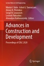 Cover: Advances in Construction and Development - Springer