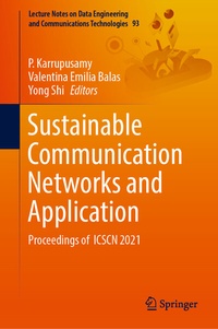 Enlarge image Cover: Sustainable Communication Networks and Application - Springer