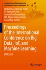 Cover: Proceedings of the International Conference on Big Data, IoT, and Machine Learning - Springer