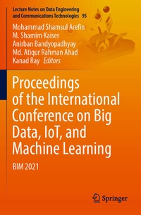 Enlarge image Cover: Proceedings of the International Conference on Big Data, IoT, and Machine Learning - Springer