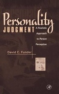 Cover: Personality Judgment - Academic Press