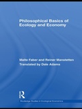Cover: Philosophical Basics of Ecology and Economy - Routledge