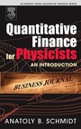 Cover: Quantitative Finance for Physicists - Academic Press