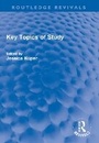 Cover: Key Topics of Study - Routledge