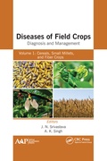 Cover: Diseases of Field Crops Diagnosis and Management - Apple Academic Press Inc.
