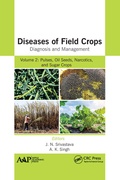 Cover: Diseases of Field Crops Diagnosis and Management - Apple Academic Press Inc.