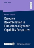 Cover: Resource Recombination in Firms from a Dynamic Capability Perspective - Springer Gabler
