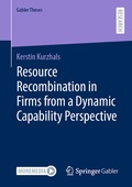 Cover: Resource Recombination in Firms from a Dynamic Capability Perspective - Springer Gabler