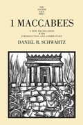 Cover: 1 Maccabees - Yale University Press