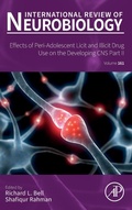 Cover: Effects of Peri-Adolescent Licit and Illicit Drug Use on the Developing CNS: Part II: Volume 161 - Academic Press