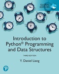 Cover: Introduction to Python Programming and Data Structures, Global Edition - Pearson Education Limited