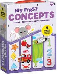 Enlarge image Cover: My First Learning Library: Colors, Shapes, Numbers & Opposites - CrackBoom! Books