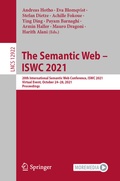 Cover: The Semantic Web - ISWC 2021 - Springer
