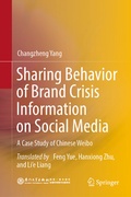 Cover: Sharing Behavior of Brand Crisis Information on Social Media - Springer