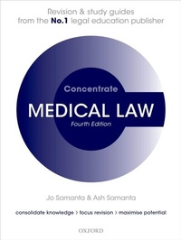 Abbildung von: Medical Law Concentrate - OUP eBook