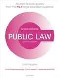 Cover: Public Law Concentrate - OUP eBook