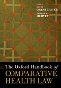 Cover: The Oxford Handbook of Comparative Health Law - OUP eBook