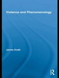 Cover: Violence and Phenomenology - Routledge