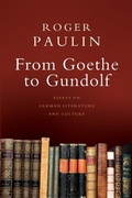 Cover: From Goethe to Gundolf - Open Book Publishers