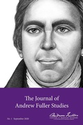 Cover: The Journal of Andrew Fuller Studies 1 (September 2020) - H&E Publishing