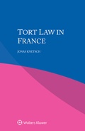Cover: Tort Law in France - Kluwer Law International