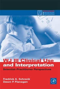 Abbildung von: Wj III Clinical Use and Interpretation - Academic Press