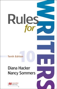 Enlarge image Cover: Rules for Writers - Bedford/Saint Martin's