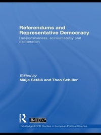 Enlarge image Cover: Referendums and Representative Democracy - Routledge