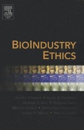Cover: BioIndustry Ethics - Academic Press
