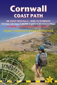 Abbildung von: Cornwall Coast Path Trailblazer walking guide - Trailblazer Publications