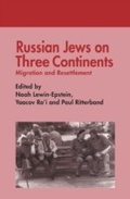Cover: Russian Jews on Three Continents - Routledge