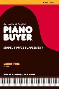 Abbildung von: Piano Buyer Model & Price Supplement / Fall 2021 - Brookside Press