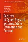 Cover: Security of Cyber-Physical Systems: State Estimation and Control - Springer