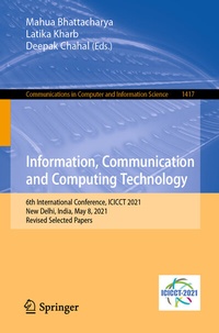 Abbildung von: Information, Communication and Computing Technology - Springer