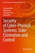Cover: Security of Cyber-Physical Systems: State Estimation and Control - Springer