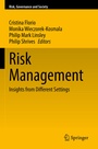 Cover: Risk Management - Springer