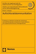 Abbildung von: Aufsichtsratskommunikation - Nomos