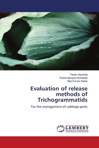 Enlarge image Cover: Evaluation of release methods of Trichogrammatids - LAP Lambert Academic Publishing