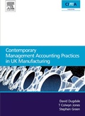 Cover: Contemporary Management Accounting Practices in UK Manufacturing - Elsevier