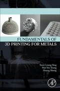 Cover: Fundamentals of 3D Printing for Metals - Elsevier