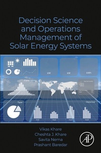 Enlarge image Cover: Decision Science and Operations Management of Solar Energy Systems - Academic Press