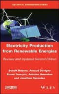 Cover: Electricity Production from Renewable Energies - Wiley