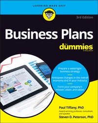 Abbildung von: Business Plans For Dummies - Wiley-ISTE