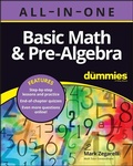 Cover: Basic Math & Pre-Algebra All-in-One For Dummies (+ Chapter Quizzes Online) - Wiley-Scrivener