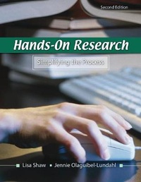 Enlarge image Cover: Hands-On Research: Simplifying the Process - Kendall/Hunt Publishing Co ,U.S.
