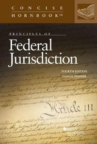Abbildung von: Principles of Federal Jurisdiction - West Academic Press
