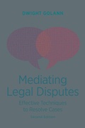 Abbildung von: Mediating Legal Disputes - American Bar Association